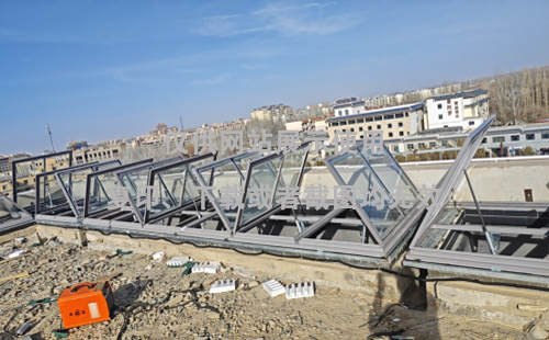 敦煌博物馆木垒排烟天窗