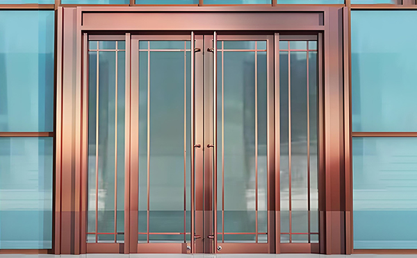 木垒玻璃地弹门