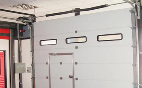 木垒工业提升门的安装方法